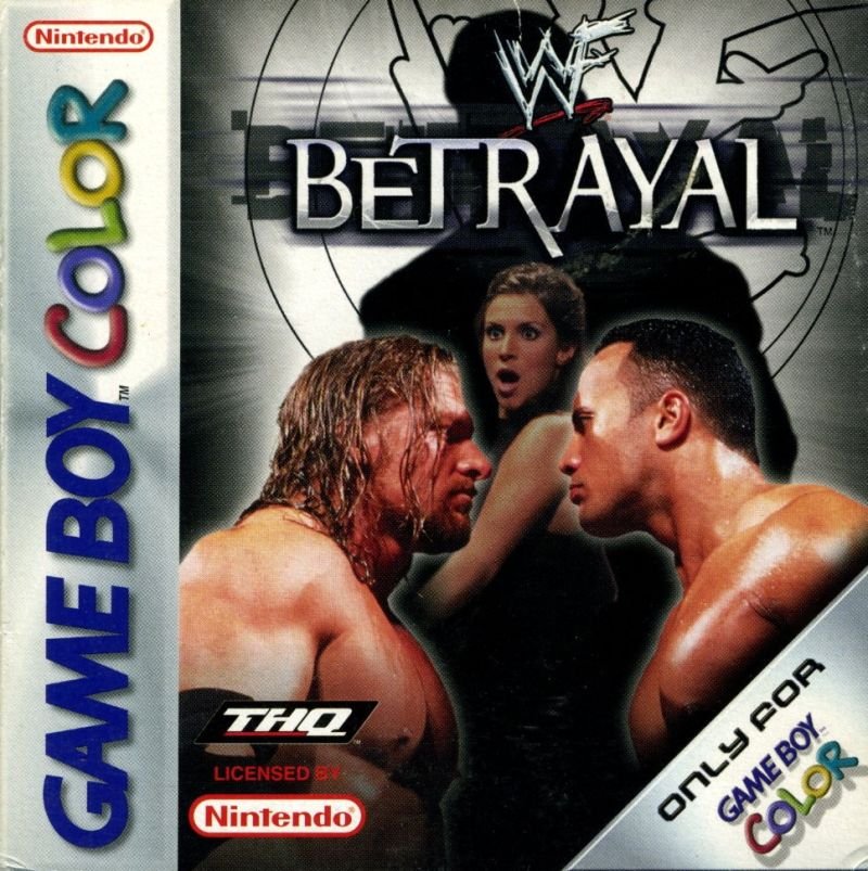 Capa do jogo WWF Betrayal